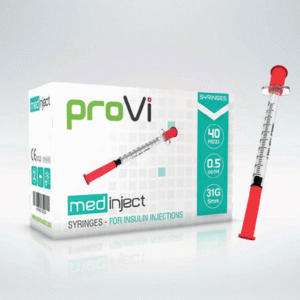 💉 MedInject Syringes for insulin injection
